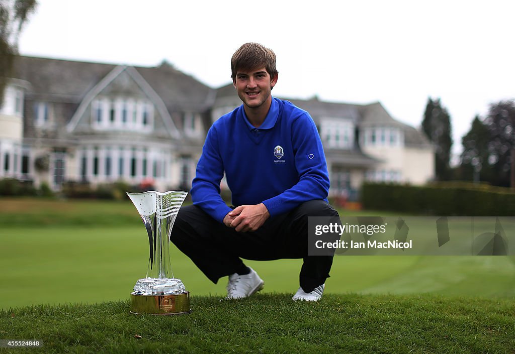 Junior Ryder Cup Trophy Photocall
