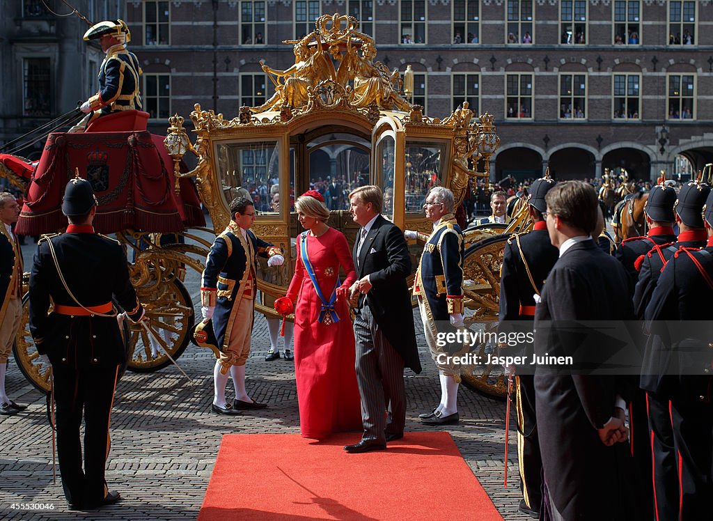King Willem-Alexander Addresses His Government On Budget Day