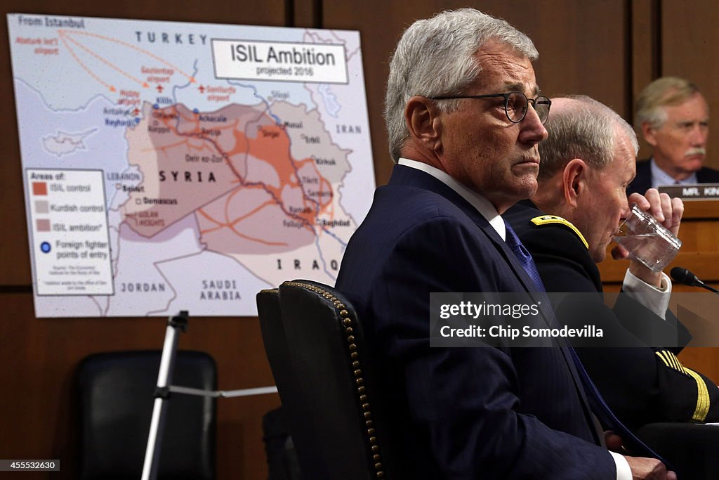 Senate Armed Services Committee Holds From Top Military Leaders On ISIL Threat