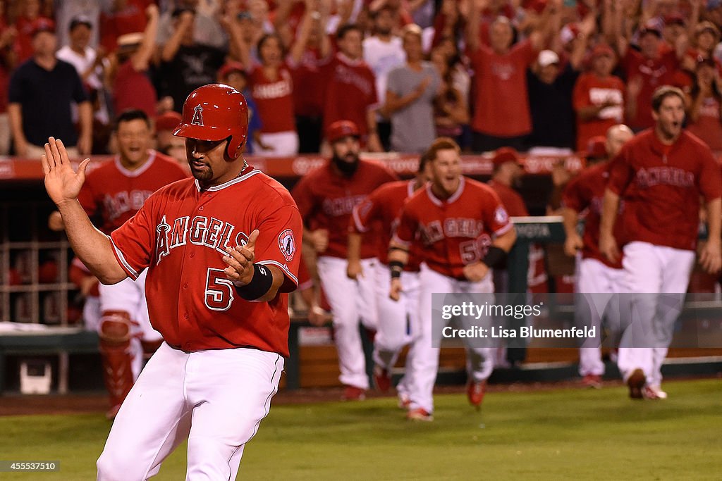 Oakland Athletics v Los Angeles Angels of Anaheim