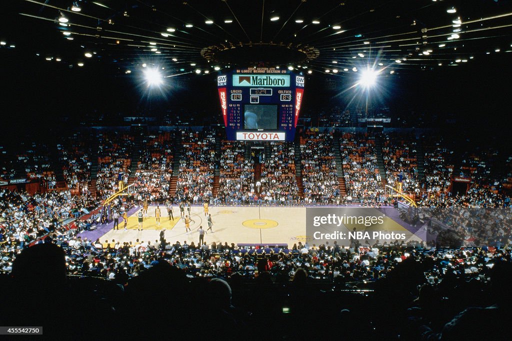 Boston Celtics v Los Angeles Lakers