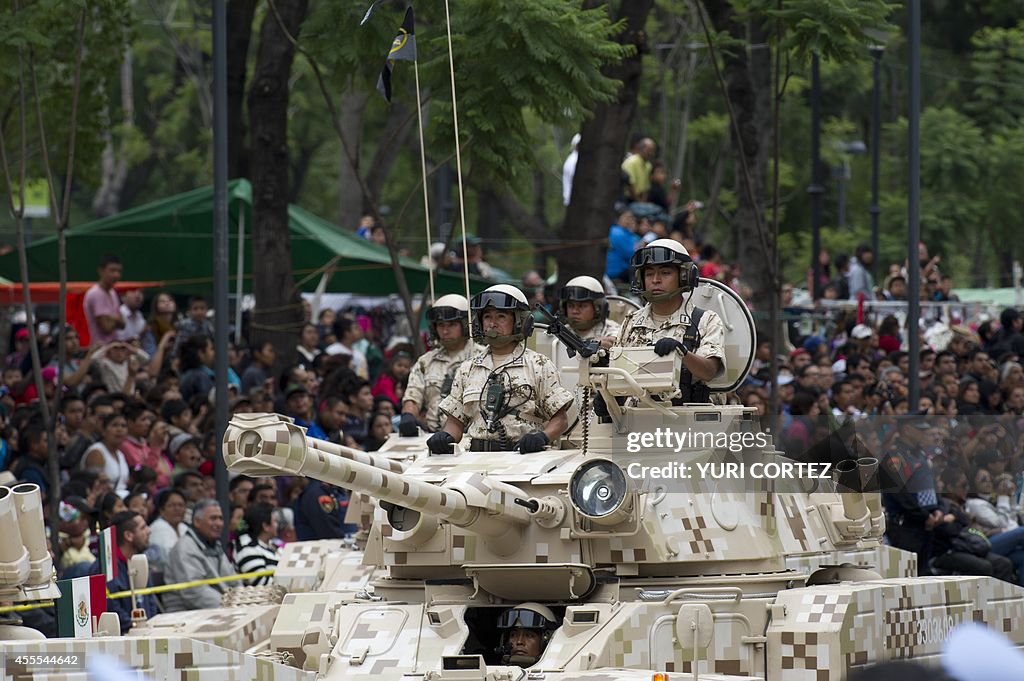 MEXICO-INDEPENDENCE-ANNIVERSARY