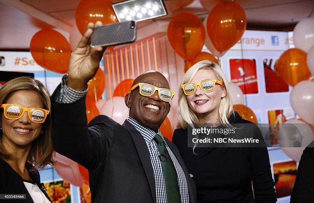 Al Roker and Kirsten Dunst appear on NBC News' "Today" show -- News