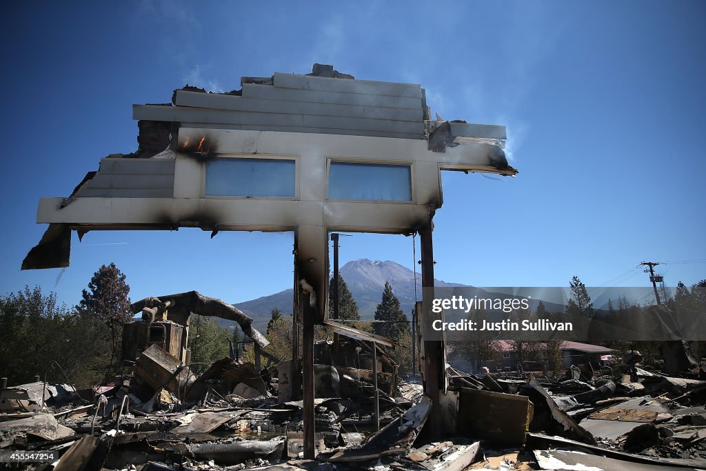 Quick Spreading Wildfire Burns 100 Homes In Northern California