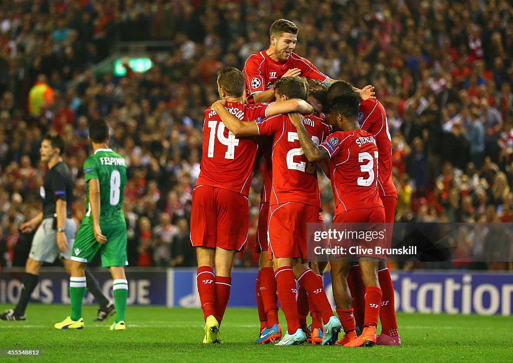 Liverpool FC v PFC Ludogorets Razgrad - UEFA Champions League