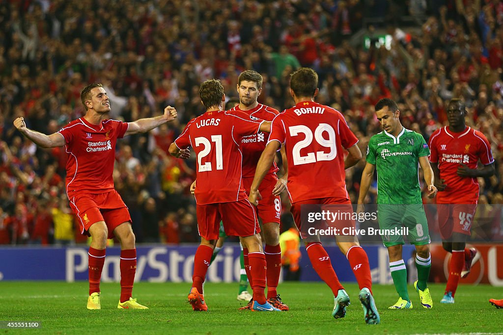 Liverpool FC v PFC Ludogorets Razgrad - UEFA Champions League