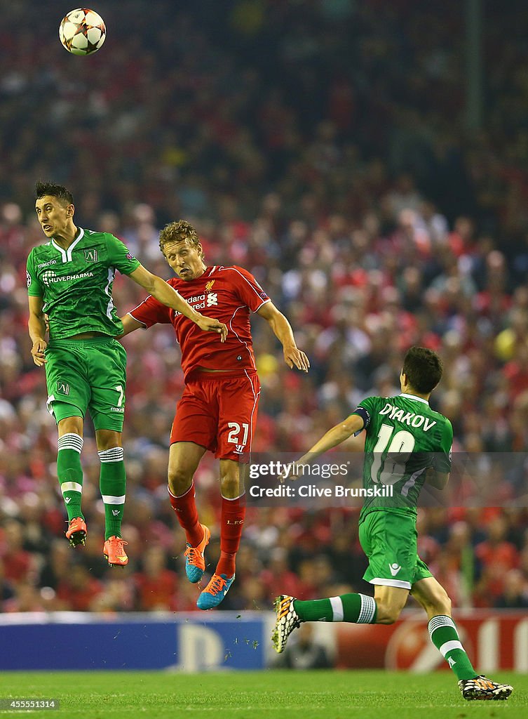 Liverpool FC v PFC Ludogorets Razgrad - UEFA Champions League