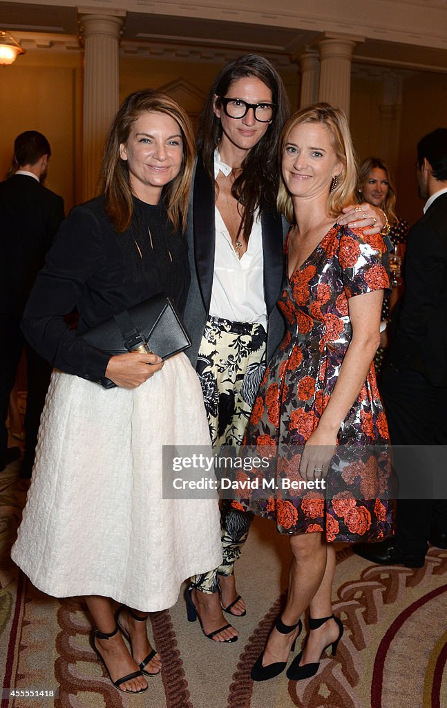 Ambassador Barzun, Mrs Brooke Barzun and Alexandra Shulman Host London Fashion Week Party At Winfield House