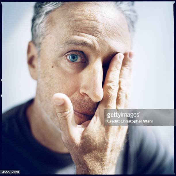 Jon Stewart is photographed for The Globe and Mail on September 9, 2014 in Toronto, Ontario.
