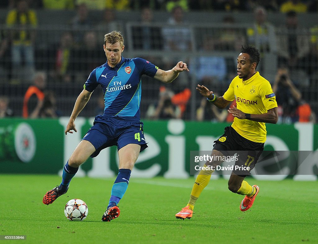 Borussia Dortmund v Arsenal: UEFA Champions League