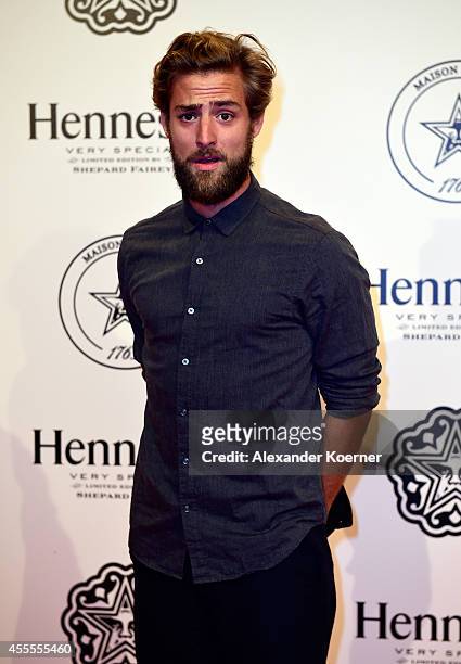 Maximilian Magnus attends the Hennessy Very Special Limited Edition by Shepard Fairey launch party at Kraftwerk Mitte on September 16, 2014 in...