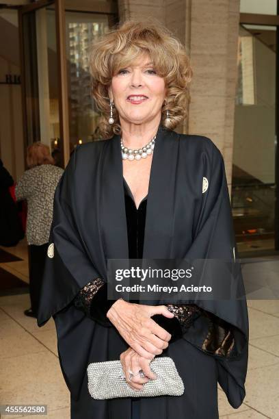 Italian record producer Caterina Caselli attends the New York Philharmonic's 173rd Opening Gala at Avery Fisher Hall at Lincoln Center for the...