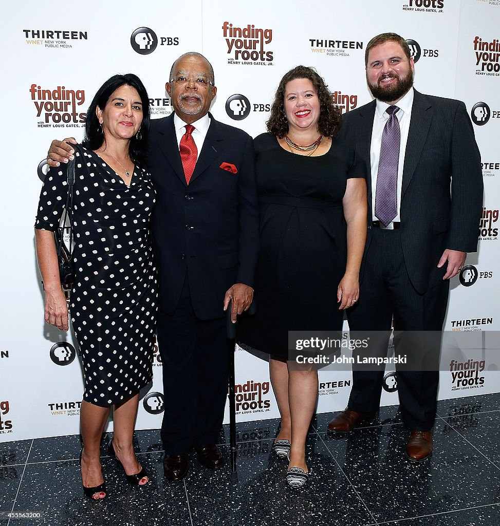 Finding Your Henry Louis Gates Jr. a nd family attends the