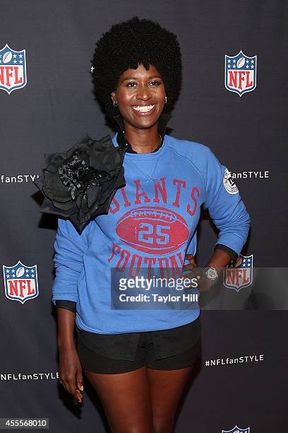Stylist Rachel Johnson attends the NFL Inaugural Hall of Fashion Launch Event at Pillars 37 on September 16, 2014 in New York City.