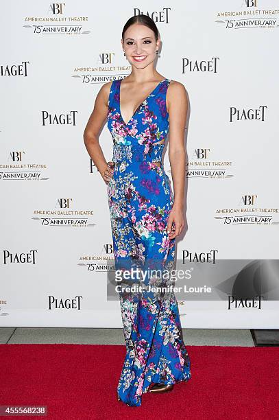 Dancer Christine Shevchenko arrives at the Stars Under The Stars: An Evening in Los Angeles to benefit American Ballet Theatre on September 16, 2014...