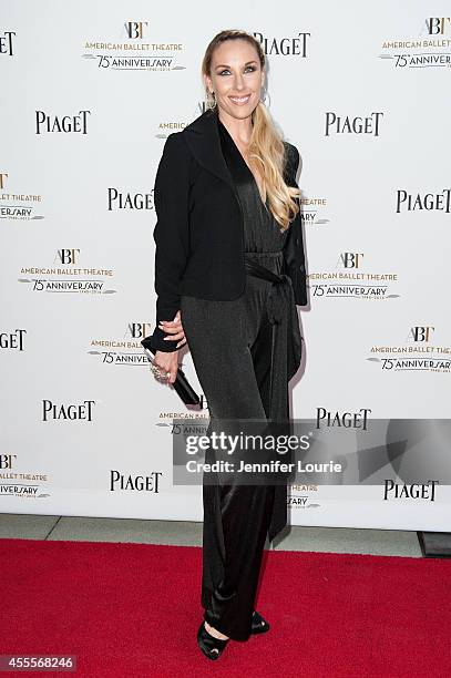 Dancer Christina Lyon arrives at the Stars Under The Stars: An Evening in Los Angeles to benefit American Ballet Theatre on September 16, 2014 in...
