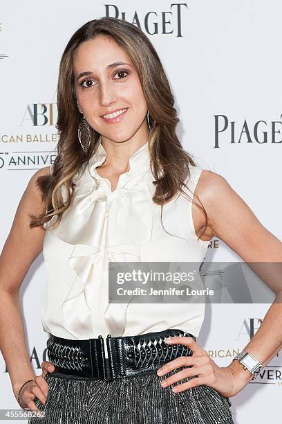 Choreographer Melissa Barak arrives at the Stars Under The Stars: An Evening in Los Angeles to benefit American Ballet Theatre on September 16, 2014...