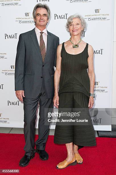 Kevin McKenzie and Martine Van Hamel arrive at the Stars Under The Stars: An Evening in Los Angeles to benefit American Ballet Theatre on September...