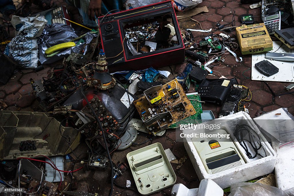 E-Waste Market Stalls, Dumping And Household-Style Recycling