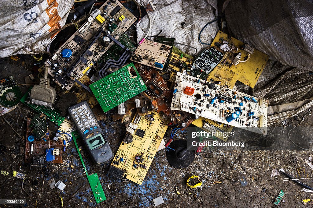 E-Waste Market Stalls, Dumping And Household-Style Recycling