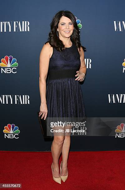 Lauren Graham attends the NBC And Vanity Fair 2014-2015 TV Season Red Carpet Media Event on September 15 in West Hollywood, California.
