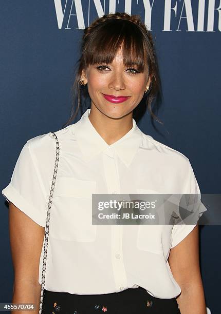 Rashida Jones attends the NBC And Vanity Fair 2014-2015 TV Season Red Carpet Media Event on September 15 in West Hollywood, California.