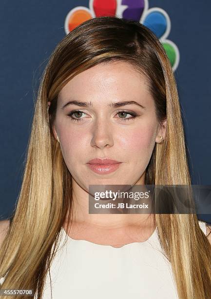 Majandra Delfino attends the NBC And Vanity Fair 2014-2015 TV Season Red Carpet Media Event on September 15 in West Hollywood, California.