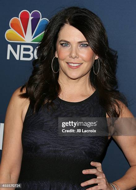 Lauren Graham attends the NBC And Vanity Fair 2014-2015 TV Season Red Carpet Media Event on September 15 in West Hollywood, California.