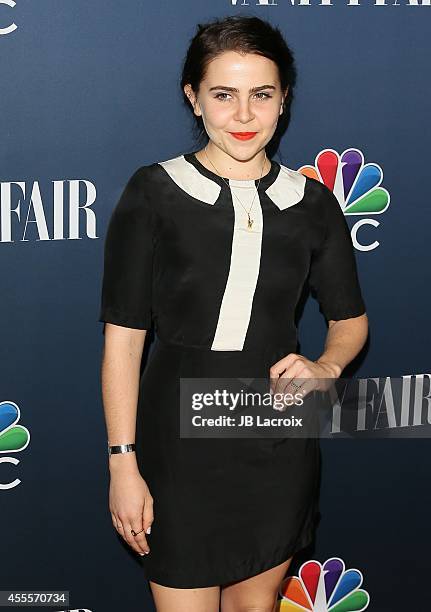 Mae Whitman attends the NBC And Vanity Fair 2014-2015 TV Season Red Carpet Media Event on September 15 in West Hollywood, California.