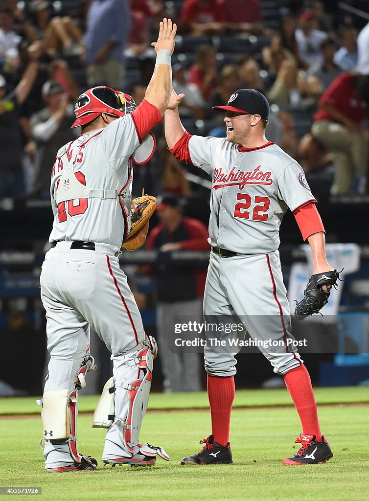 MLB-Washington Nationals at Atlanta Braves