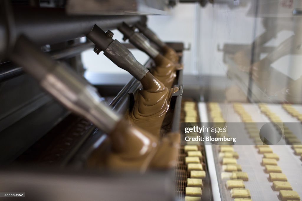 Chocolate Manufacture Inside Nestle SA's Russia Plant