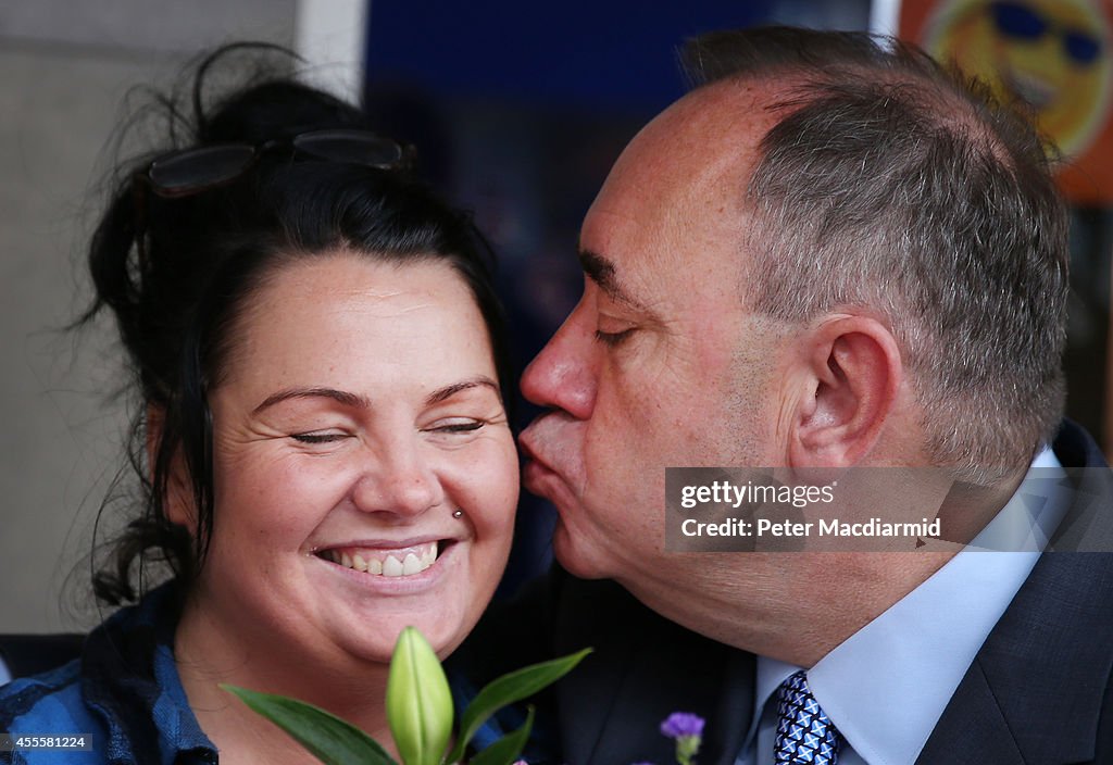 The Final Day Of Campaigning For The Scottish Referendum Ahead Of Tomorrow's Historic Vote