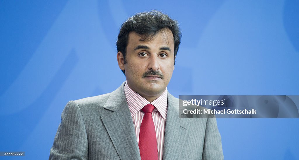 Emir Of Qatar Visits Germany