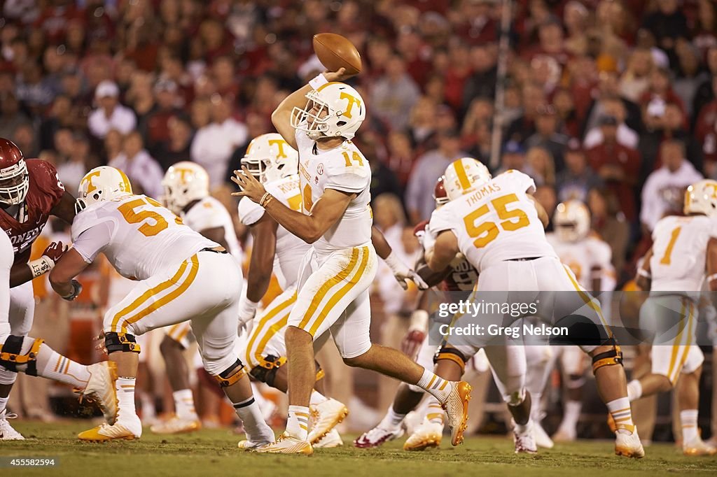 University of Oklahoma vs University of Tennessee