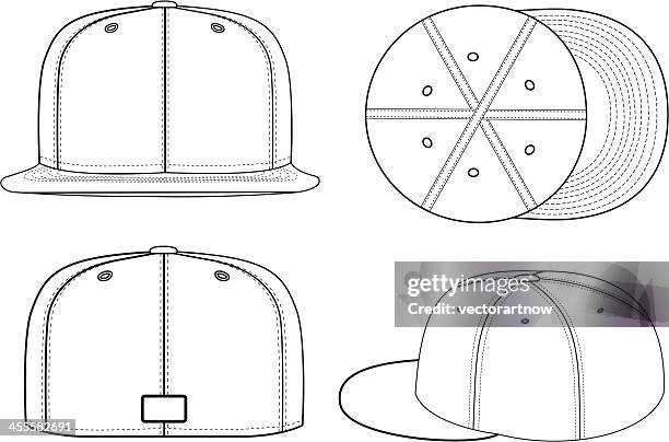 baseball cap - baseball hat stock illustrations