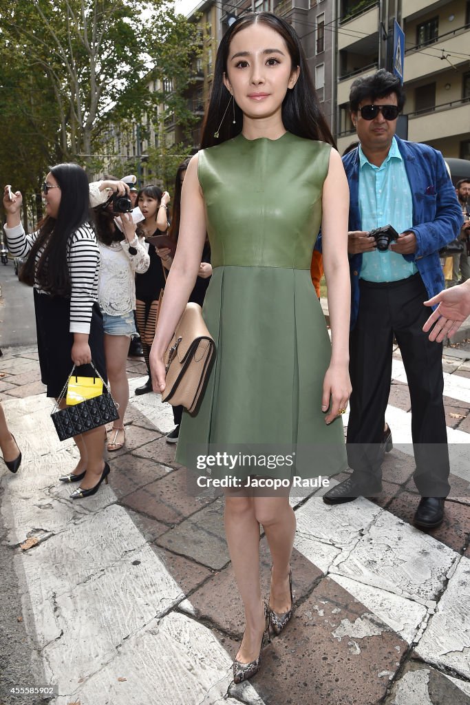 Gucci - Arrivals - Milan Fashion Week Womenswear Spring/Summer 2015