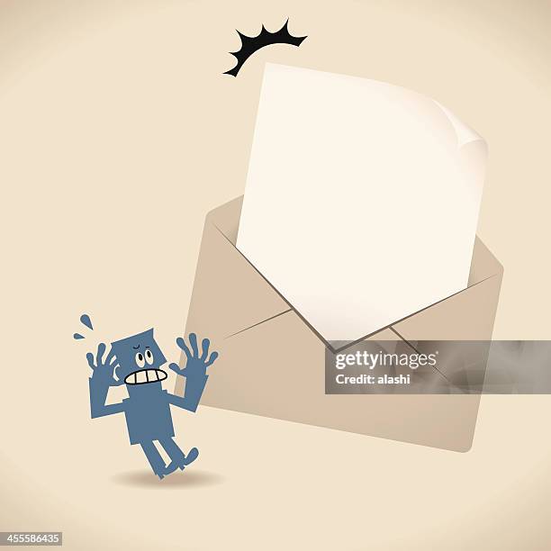 stockillustraties, clipart, cartoons en iconen met bad news - politieverklaring