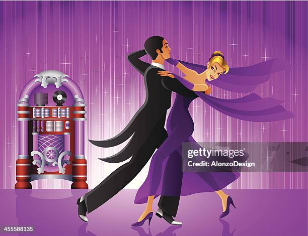 ilustrações de stock, clip art, desenhos animados e ícones de dança de salão de baile - tango