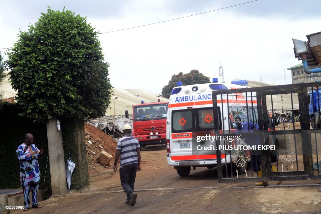 NIGERIA-SAFRICA-ACCIDENT-CHURCH