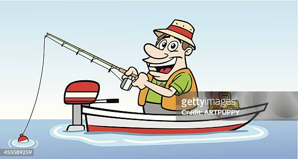 112 Cartoon Fishing Boat Photos and Premium High Res Pictures - Getty Images