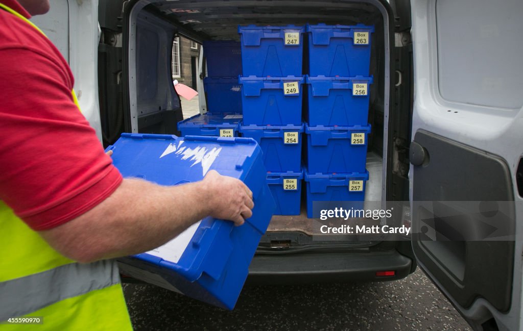 The Final Day Of Campaigning For The Scottish Referendum Ahead Of Tomorrow's Historic Vote