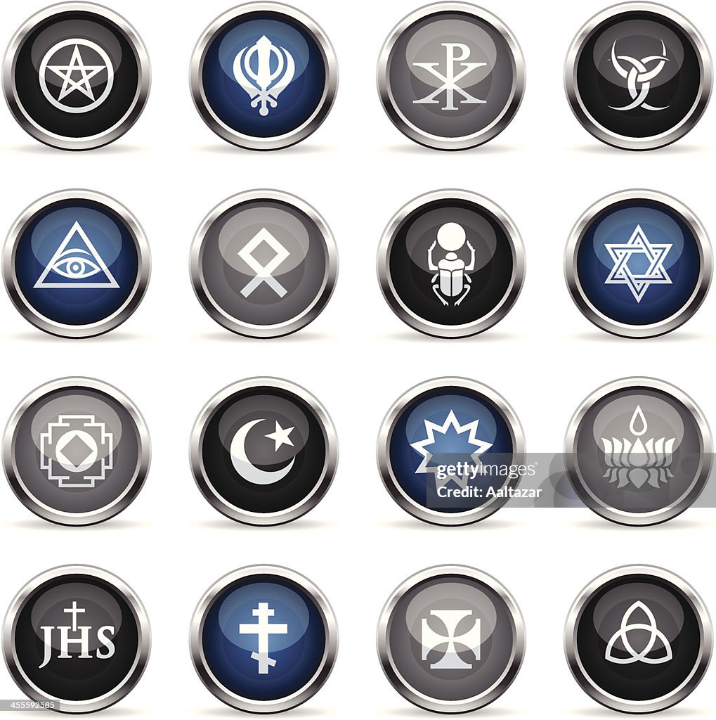Supergloss Icons - Religious Symbols