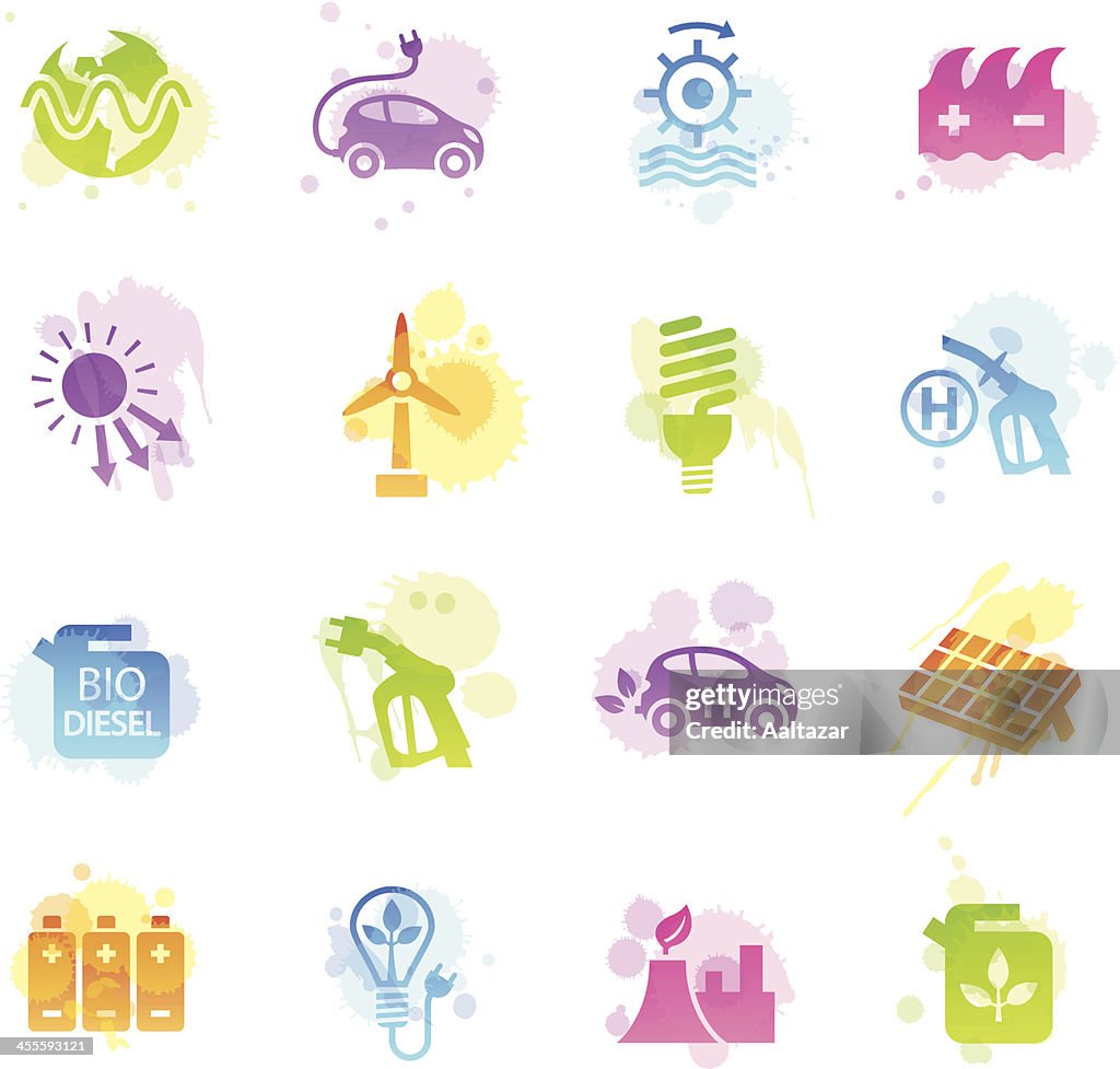 Stains Icons - Alternative Energy