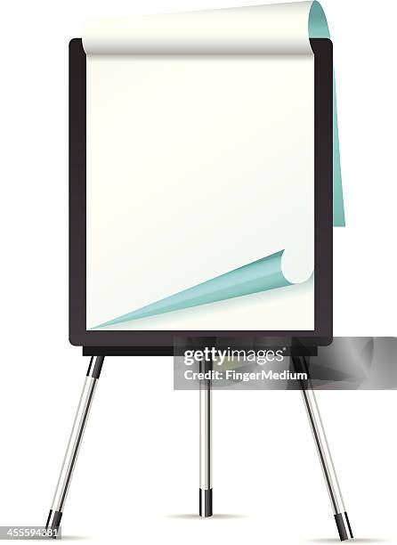 flipchart board - flipchart stock illustrations