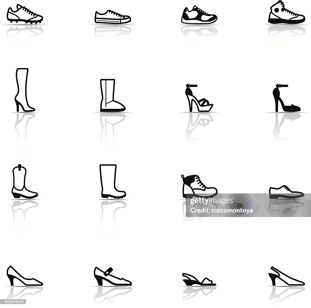 Icon Set, Shoes