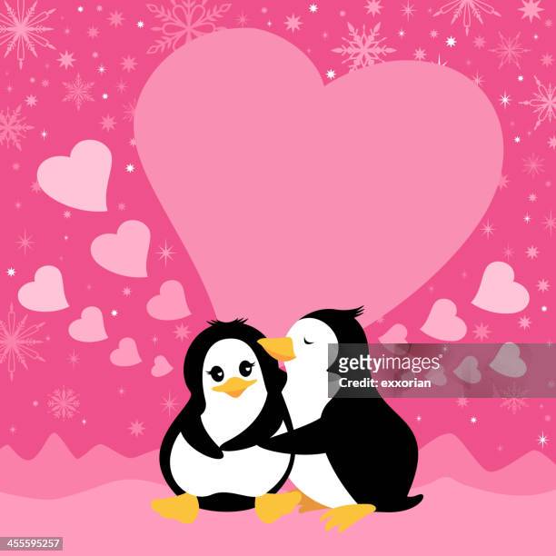43 Ilustraciones de Pinguinos Enamorados - Getty Images