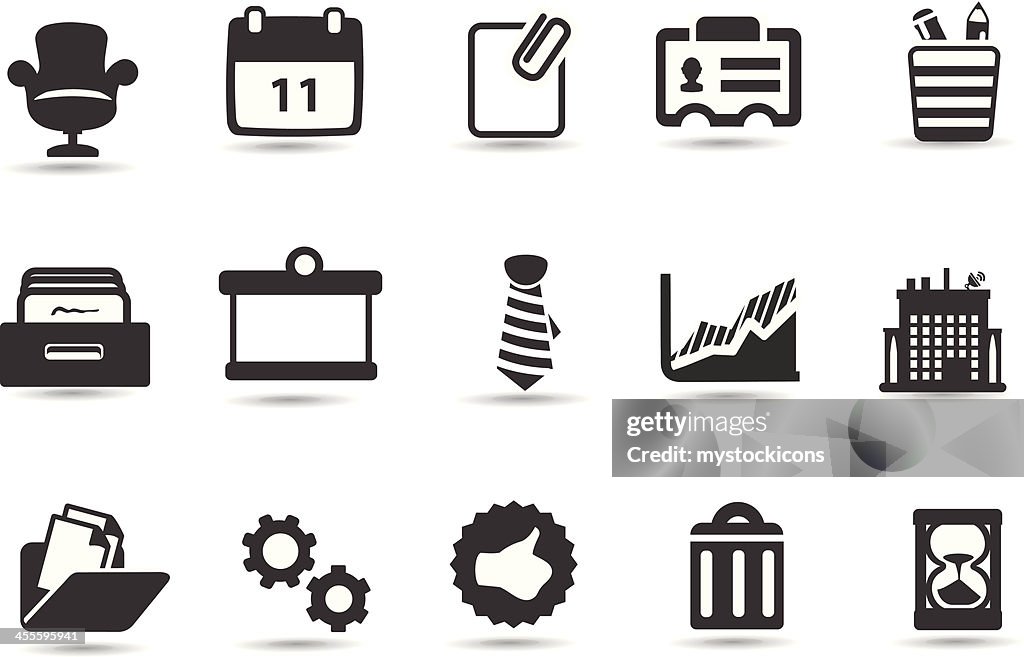 Office Symbols High-Res Vector Graphic - Getty Images