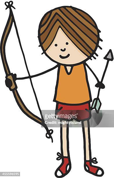 962 Bow And Arrow Cartoon Photos and Premium High Res Pictures - Getty  Images