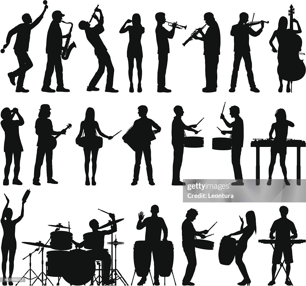多くの音楽家