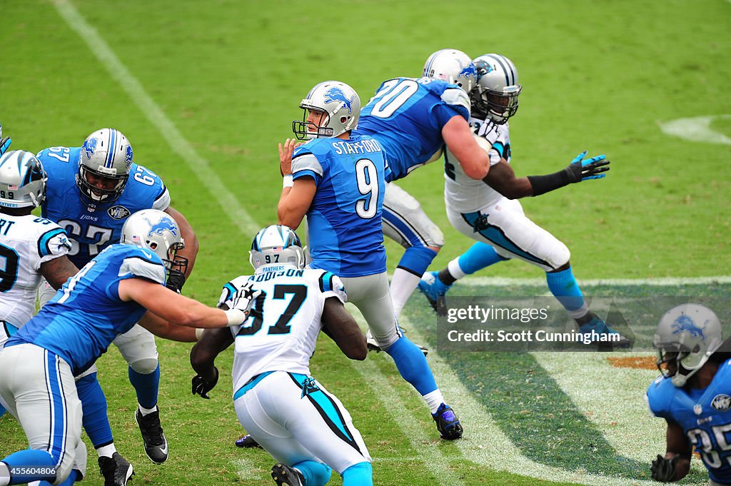 Detroit Lions v Carolina Panthers